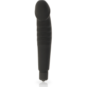 DOLCE VITA – REALISTIC  PLEASURE VIBRADOR SILICONA NEGRO