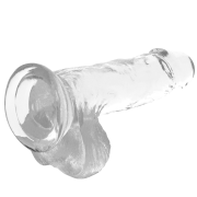 X RAY – CLEAR DILDO REALISTA TRANSPARENTE 15.5 CM -O- 3.5 CM