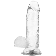 X RAY – CLEAR DILDO REALISTA TRANSPARENTE 15.5 CM -O- 3.5 CM