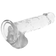 X RAY – CLEAR DILDO REALISTA TRANSPARENTE 20 CM -O- 4.5 CM