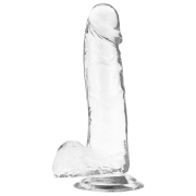 X RAY – CLEAR DILDO REALISTA TRANSPARENTE 20 CM -O- 4.5 CM