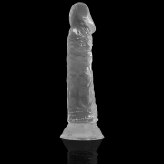 X RAY – CLEAR DILDO TRANSPARENTE 19 CM -O- 4 CM