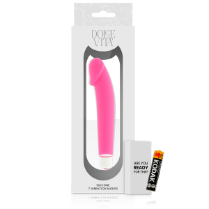 DOLCE VITA – REALISTIC VIBRADOR SILICONA ROSA