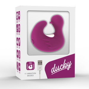 COVERME – DEDAL PATO ESTIMULADOR DE SILICONA RECARGABLE  DUCKYMANIA