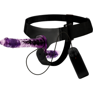 HARNESS ATTRACTION – RODNEY DOBLE PENETRACIÓN VIBRADOR 18 CM -O- 3.5 CM