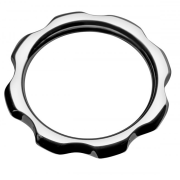 METAL HARD – ANILLO TORQUE METAL PARA PENE Y TESTICULOS 45MM