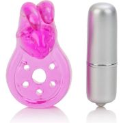 CALEXOTICS – MICRO VIBE AROUSER BUNNY ANILLO VIBRADOR ROSA