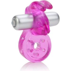 CALEXOTICS – MICRO VIBE AROUSER BUNNY ANILLO VIBRADOR ROSA