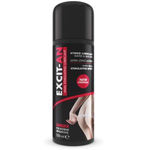 LUXURIA EXCIT-AN LUBRICANTE HIBRIDO SILICONA  AGUA 100ML