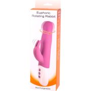 SEVEN CREATIONS – EUPHORIC VIBRADOR CONEJITO CON ROTACIÓN LILA