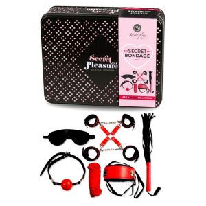 SECRETPLAY – BDSM SET 6 PIEZAS RED COLLECTION