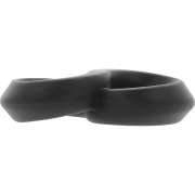 POWERING – SUPER FLEXIBLE Y RESISTENTE ANILLO PENE Y TESTICULOS  PR12  NEGRO