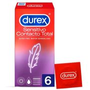 DUREX – SENSITIVO CONTACTO TOTAL 6 UNIDADES