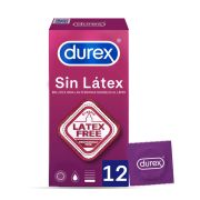 DUREX – PRESERVATIVOS SIN LATEX 12 UNIDADES