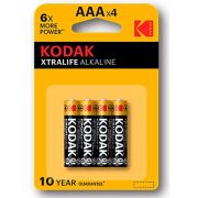 KODAK – XTRALIFE PILA ALCALINA AAA LR03 BLISTER*4