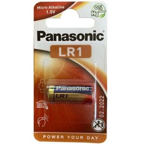 PANASONIC – PILA ALCALINA LR1 1.5V BLISTER 1 UNIDAD