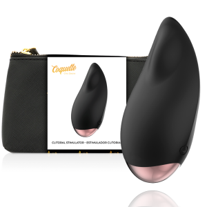 COQUETTE CHIC DESIRE – ESTIMULADOR CLÍTORIS NEGRO / GOLD GOTA