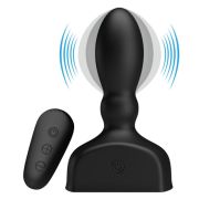 MR PLAY – PLUG ANAL HINCHABLE NEGRO CONTROL REMOTO