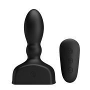 MR PLAY – PLUG ANAL HINCHABLE NEGRO CONTROL REMOTO