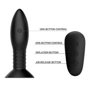 MR PLAY – PLUG CON BOLAS ROTADORAS NEGRO CONTROL REMOTO