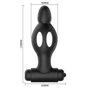 MR PLAY – PLUG ANAL DE SILICONA CON VIBRACIÓN