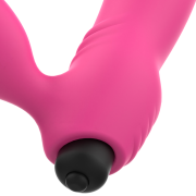 OHMAMA – BIX VIBRADOR DOBLE ESTIMULACIÓN XMAS EDITION ROSA