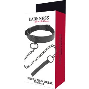 DARKNESS – COLLAR CON CADENA NEGRO