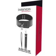 DARKNESS – COLLAR BDSM CON CANDADO NEGRO