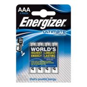 ENERGIZER – ULTIMATE LITHIUM PILA LITIO AAA L92 LR03 1,5V BLISTER*4