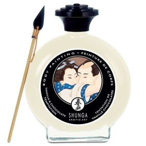 SHUNGA – PINTURA CORPORAL DE VAINILLA Y CHOCOLATE