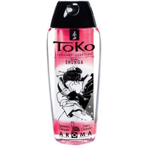 SHUNGA – TOKO AROMA LUBRICANTE FRESAS Y CHAMPAGNE