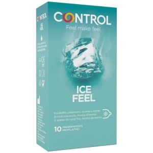 CONTROL – ICE FEEL PRESERVATIVOS EFECTO FRIO 10 UNIDADES