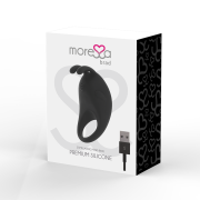 MORESSA – BRAD PREMIUM SILICONE RECARGABLE NEGRO