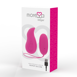 MORESSA – EDGAR SET DUO HUEVO REMOTO Y MANDO CON VIBRACION INCORPORADA PREMIUM SILICONE CONTROL REMOTO