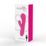 MORESSA – JERRY CLIP VIBRADOR PUNTO G Y CLITORIS PREMIUM SILICONE RECARGABLE