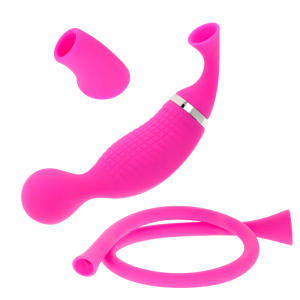 MORESSA – KIRK DUO SUCCIONADOR + MASAJEADOR MULTI PRESTACIONES PREMIUM SILICONE RECARGABLE