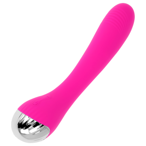 OHMAMA – VIBRADOR FLEXIBLE ESTIMULACION PUNTO G 19 CM