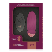 RITHUAL – SITA HUEVO CONTROL REMOTO ROTACIÓN DE PERLAS + VIBRACIÓN