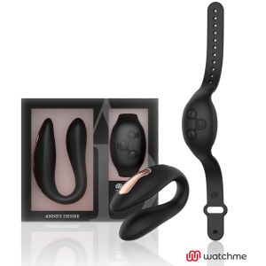 ANNE’S DESIRE – DUAL PLEASURE TECNOLOGÍA WATCHME NEGRO