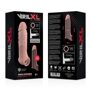 VIRILXL – EXTENSION DE PENE LIQUID SILICONE V9 NATURAL