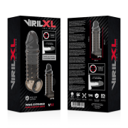 VIRILXL – EXTENSION Y FUNDA DE PENE  V11 NEGRO