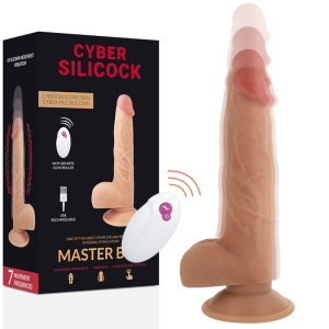 CYBER SILICOCK – REALISTICO CONTROL REMOTO MASTER BEN 23.88 CM -O- 4.3 CM