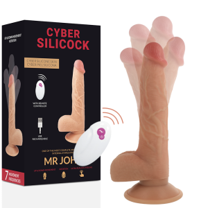 CYBER SILICOCK – REALISTICO CONTROL REMOTO MR JOHN 23.88 CM -O- 4.3 CM