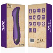 WOMANVIBE – MANDY VIBRADOR RECARGABLE SILICONA PUNTO “K”