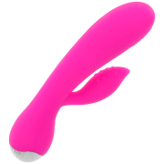 OHMAMA – VIBRADOR RECARGABLE CON RABBIT 10 MODOS DE VIBRACIÓN 19 CM