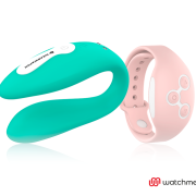 WEARWATCH – VIBRADOR DUAL TECHNOLOGY WATCHME AGUA MARINA / ROSA