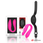 WEARWATCH – VIBRADOR DUAL TECHNOLOGY WATCHME FUCSIA /AZABACHE