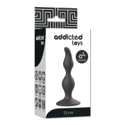 ADDICTED TOYS – ANAL SEXUAL PLUG 12 CM NEGRO