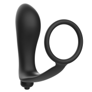 ADDICTED TOYS – PLUG ANAL VIBRADOR CON ANILLO PENE