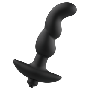 ADDICTED TOYS – MASAJEADOR ANAL CON VIBRACIÓN NEGRO MODELO 2